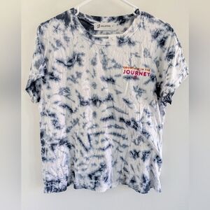 Peloton Tie-Dye Tee - Black & White